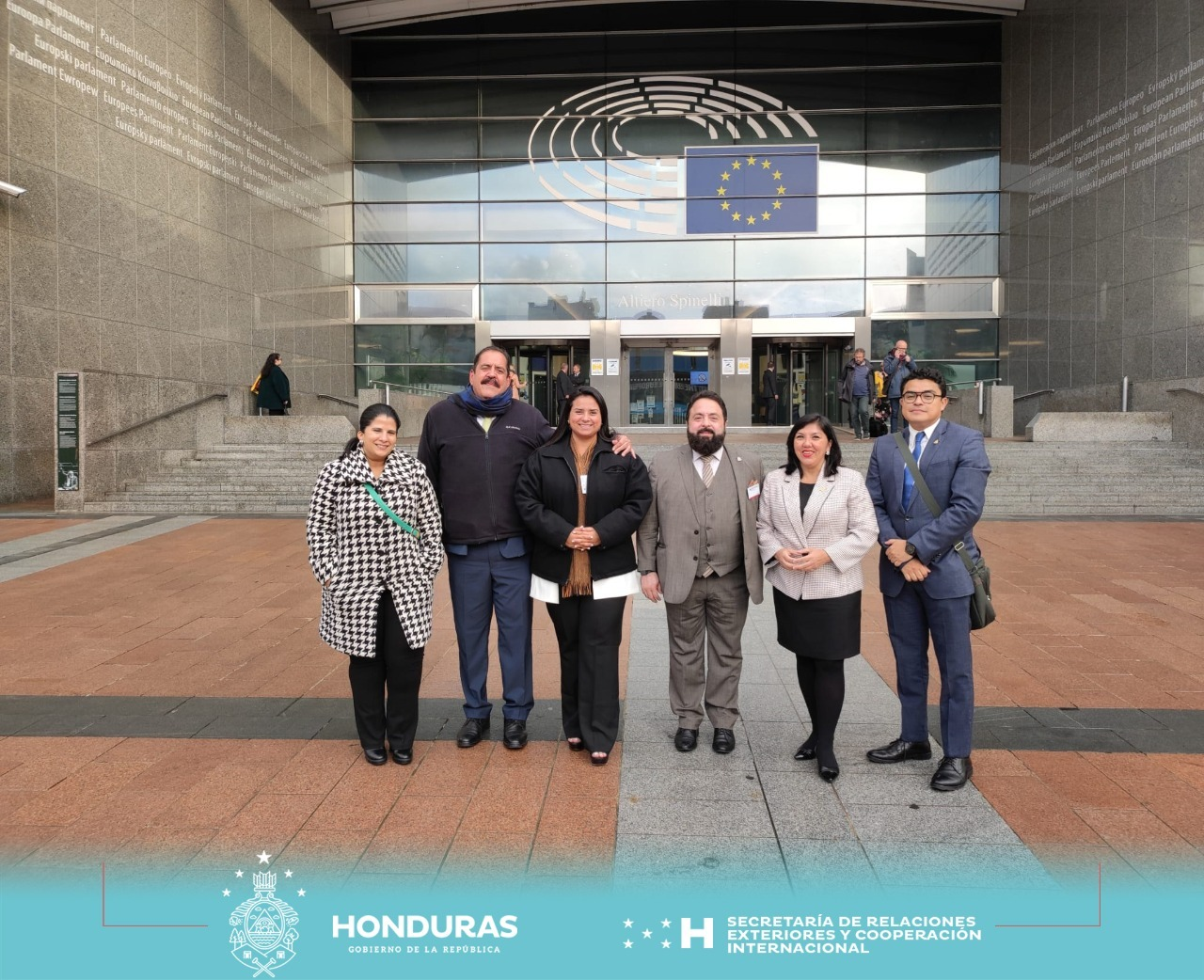 Presidente Luis Redondo se reúne con el Parlamento Europeo 